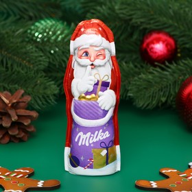 шоколад молочный фигурный "Милка" Дед Мороз. 45 г