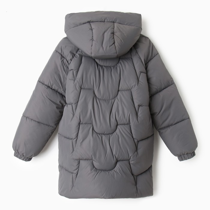Куртка женская зимняя, цвет серый, размер 48