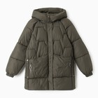 Куртка женская зимняя, цвет хаки, размер 46 - фото 320835116