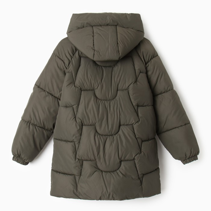 Куртка женская зимняя, цвет хаки, размер 50