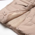 Куртка женская зимняя, цвет бежевый, размер 44 - Фото 4