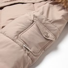 Куртка женская зимняя, цвет бежевый, размер 44 - Фото 5