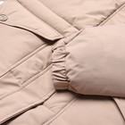Куртка женская зимняя, цвет бежевый, размер 50 - Фото 3