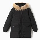 Куртка женская зимняя, цвет чёрный, размер 44 - фото 320835170