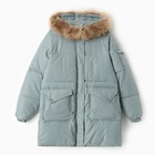 Куртка женская зимняя, цвет ментол, размер 48 - фото 320835206