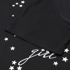 Комплект женский домашний (футболка/бриджи), цвет чёрный/серый, размер 48 - фото 23457125