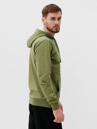 Толстовка мужская с капюшоном MIST Men's casual размер 52, зеленый