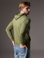 Толстовка мужская с капюшоном MIST Men's casual размер 52, зеленый - Фото 7