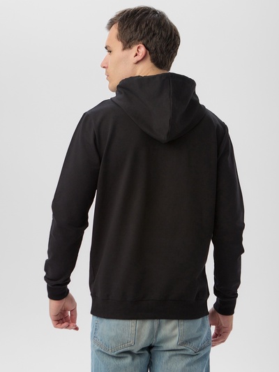 Толстовка мужская с капюшоном MIST Men's casual размер 48, черный