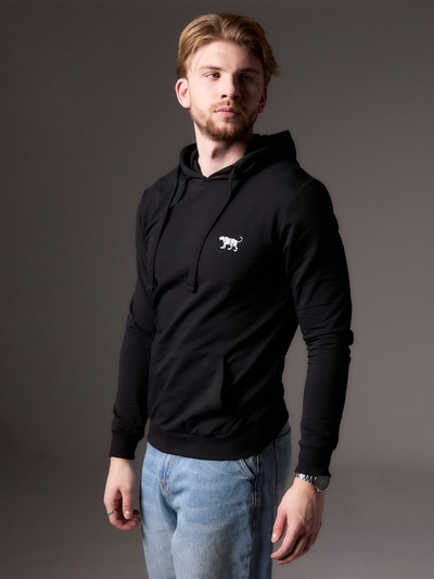 Толстовка мужская с капюшоном MIST Men's casual размер 48, черный