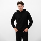 Толстовка мужская с капюшоном MIST Men's casual размер 48, черный - Фото 3