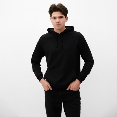 Толстовка мужская с капюшоном MIST Men's casual размер 54, черный