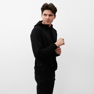 Толстовка мужская с капюшоном MIST Men's casual размер 54, черный