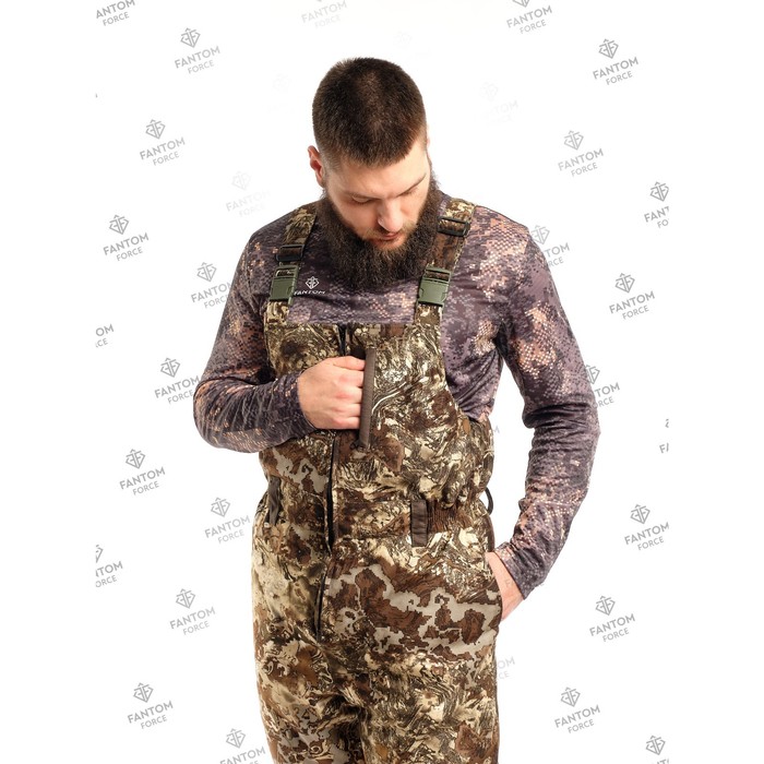 Костюм зимний мужской SEVER, цвет 511-4 khaki 309, рост 170-176, размер 60-62