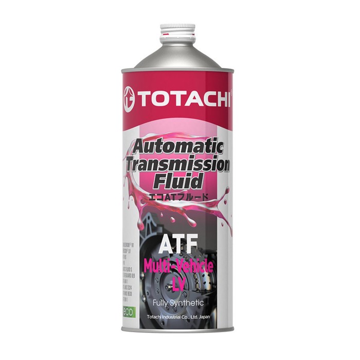 Масло трансмиссионное Totachi ATF Multi-Vehicle LV, синтетическое, 1 л - Фото 1