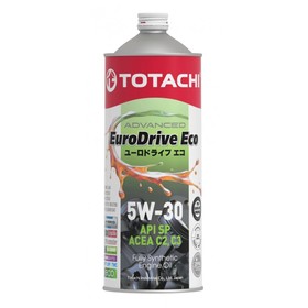 Масло моторное Totachi EURODRIVE ECO 5W-30, SP, ACEA C2/C3,синтетическое, 1 л