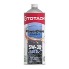 Масло моторное Totachi POWERDRIVE 5W-30, JASO DL-1, синтетическое, 1 л - фото 303659949