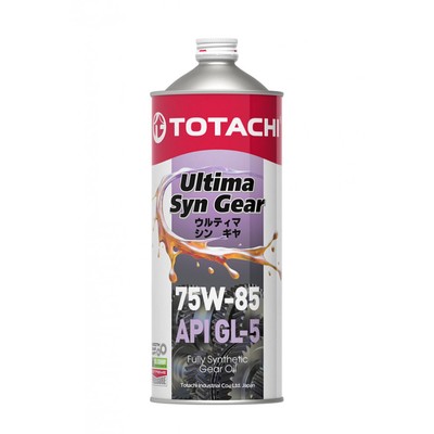 Масло трансмиссионное Totachi Ultima Syn Gear 75W-85, GL-5, синтетическое, 1 л