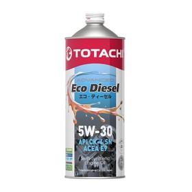 Масло моторное Totachi Eco Diesel 5W-30, CK-4/СJ-4/SN, полусинтетическое, 1 л