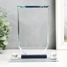 УЦЕНКА Фигурка стекло «Стела наградная», под нанесение, 17×12×4 см 10247297