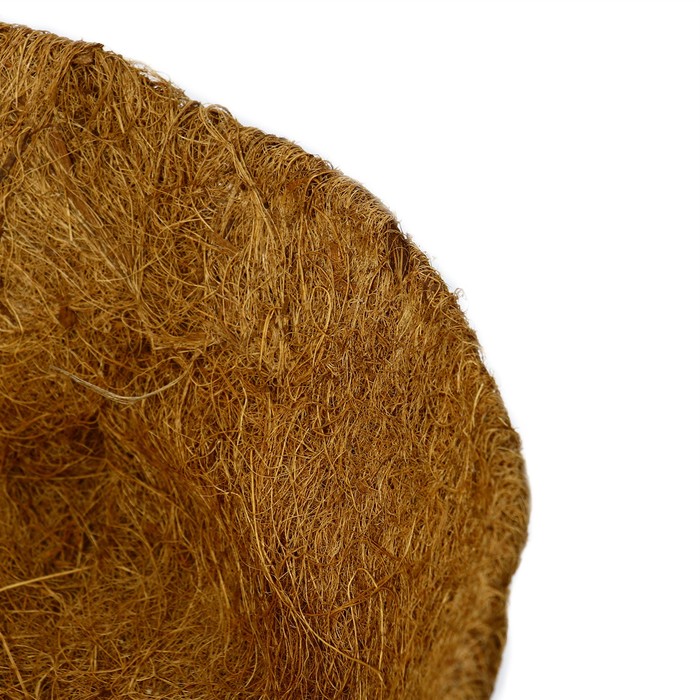 Вкладыш в кашпо, d = 35 см, из кокосового волокна, «Сфера»