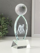 Фигурка стекло «Стела наградная. Гольф», 8×6×22 см - Фото 2