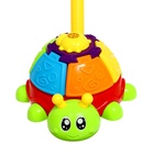 Каталка на палочке «Жучок», крутится, звенит, цвета МИКС - Фото 4