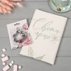 Набор Tenderness: полотенце 40×73 см, саржа 190 г/м², формочки для печенья - Фото 2