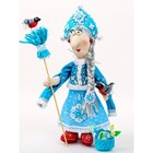Набор для изготовления игрушки «Баба Яга - Снегурочка» высота — 26,5 см - фото 11077454