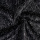 Лоскут «Мех» на трикотажной основе, 100 × 150 см, цвет меланж серый - Фото 1