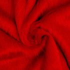Лоскут Мех на трикотажной основе, 100*150см,цвет малиновый - фото 4029354