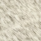 Лоскут «Мех» на трикотажной основе, 100 × 150 см, цвет белый с серый - фото 8103453
