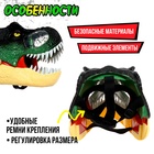 Интерактивный шлем динозавра «Тираннозавр», свет, звук, работает от батареек - Фото 3