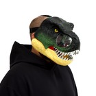 Интерактивный шлем динозавра «Тираннозавр», свет, звук, работает от батареек - фото 8103509