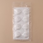 Форма для муссовых десертов и выпечки «Рандеву», 30×14.4×2 см, 8 ячеек (4.9×4.4 см), силикон, белая - Фото 7