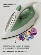 Термонаклейка с блёстками «Фея цветов», 12.8×18.6 см 9821940 - фото 319882665