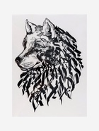 Термонаклейка «Волк граффити», 20.2×28 см - Фото 5