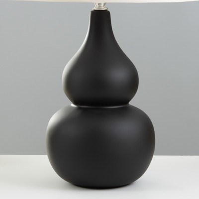 Настольная лампа RISALUX «Омоле», E27, 40 Вт, чёрный, 30×30×47.5 см