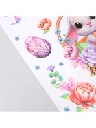 Наклейки витражные «Счастливой Пасхи!», 33×50.5 см - Фото 2