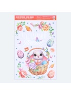 Наклейки витражные «Счастливой Пасхи!», 33×50.5 см - Фото 3