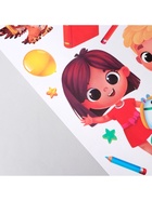 Наклейки витражные «Выпускной в детском саду», 33×50.5 см - Фото 3