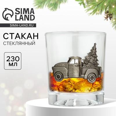 Стакан для виски новогодний «С Новым годом», 230 мл