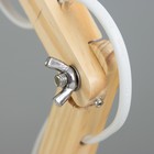 Настольная лампа «Бенд» Е14 40 Вт серый 22×14×42 см RISALUX - Фото 6