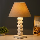 Настольная лампа «Бим» Е27 40 Вт белый 35×35×56 см RISALUX - Фото 2