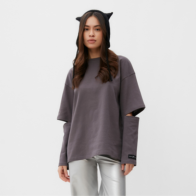 Лонгслив MIST: Base, размер 46-48 (L-XL), графитовый