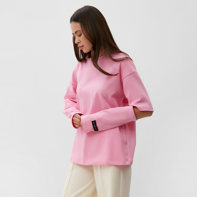 Лонгслив MIST: Base, размер 42-44 (S-M), розовый