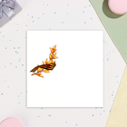 Открытка-евро «23 Февраля!» конгрев, тиснение, 12.5×19.4 см 10221378