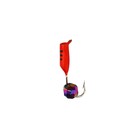 Мормышка Столбик с граненым шариком "Хамелеон" (красный), вес 0.5 г, размер 2 - фото 320812567