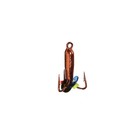 Мормышка Чертик (гальваника медь), вес 0.3 г, размер 2 - фото 11767109