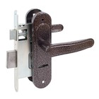 Замок врезной Птимаш ЗВ9-4.03, с ручками, цвет медь - Фото 1